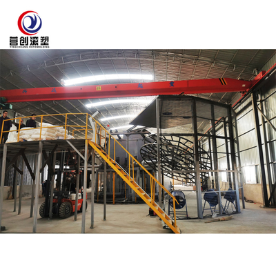 خرید 3 بازو 5 ایستگاه چرخ فلک تجهیزات روتومولدینگ online manufacture