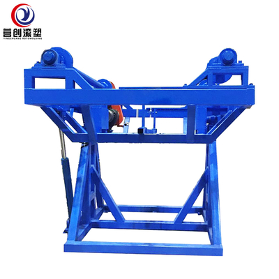 خرید 11KW Rock And Roll Rotomoulding Machines Delta PLC کنترل 4000 * 3200 * 2500mm online manufacture