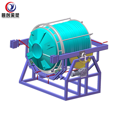 خرید YC-MH1200 1T Rock and Roll Machine مخزن دستگاه چرخش آب برای فروش online manufacture