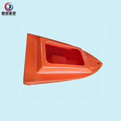 خرید محصولات قالب گیری چرخشی نارنجی قرمز / قایق های پلاستیکی قالب دار Roto online manufacture
