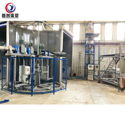 خرید 220V-480V ماشین قالب گیری چرخش پوشاک با مواد بسته بندی پلاستیکی online manufacture