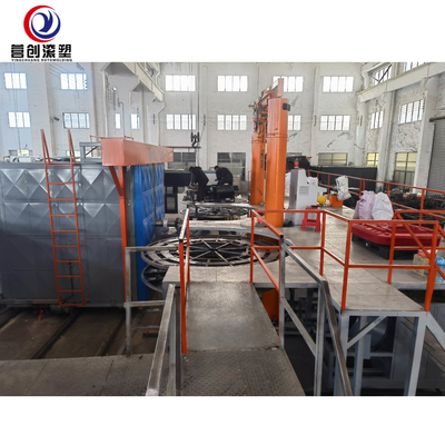 خرید صفحه نمایش لمسی 7 اینچی Roto Moulding Machine Air / Water Cooling online manufacture