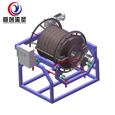 خرید دستگاه قالب گیری چرخشی راک اند رول 7 اینچی با فرکانس 50/60 هرتز online manufacture