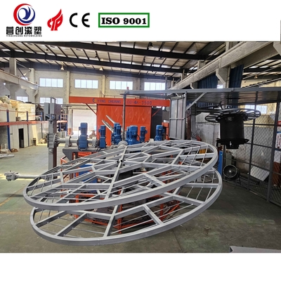 خرید 4 بازو 5 ایستگاه 3.5 متر فر Carousel دو محوری Rotomoulding ماشین online manufacture