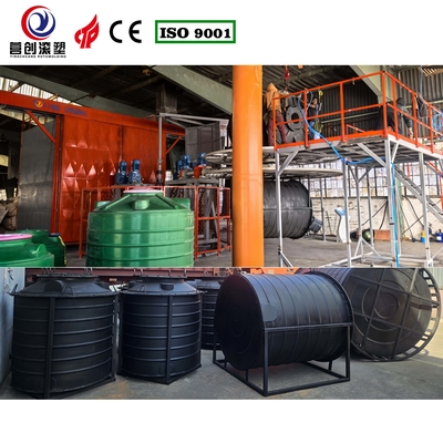 خرید دستگاه قالب‌گیری چرخشی CC-3A-4500 برای تولید محصولات پلاستیکی توخالی online manufacture