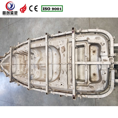 خرید قالب قایق ریخته گری چرخشی آلومینیومی سفارشی با طراحی استوانه ای online manufacture