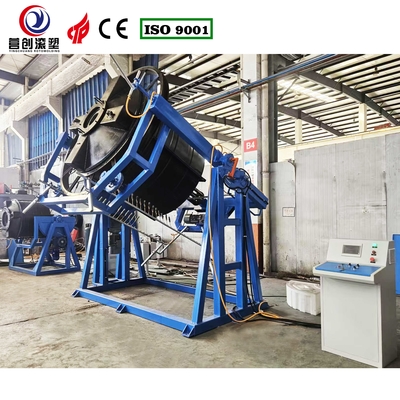 خرید دستگاه ساخت مخزن آب بادوام CF-5000، دستگاه قالب‌گیری چرخشی شعله‌ای online manufacture