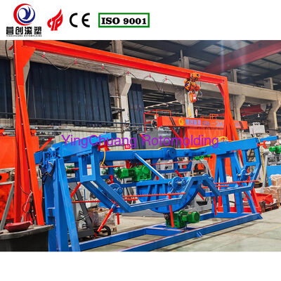 خرید ماشین های 50Hz Rock And Roll Rotomoulding ماشین های فرسوده فرآیند Rotomoulding مناسب برای تولید پلاستیک های مختلف تولید آنلاین