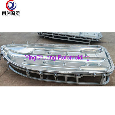 خرید Yingchuang OEM Rotomolded Kayak Mold، قالب چرخشی آلومینیوم ضخیم با قاب کلیمپ سریع برای تولید قایق ماهیگیری پلاستیکی تولید آنلاین