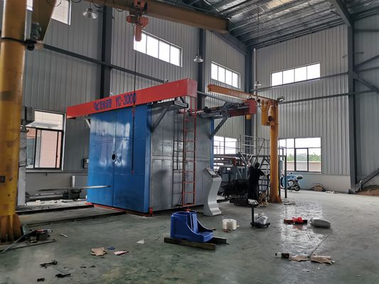 خرید سیستم کنترل PLC با ظرفیت بالا دستگاه Rotomolding شاتل برای مخازن آب online manufacture