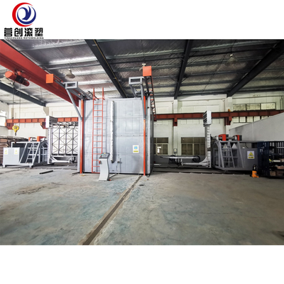 ماشین قالب گیری روتوم شاتل LLDPE HDPE با ظرفیت بالا