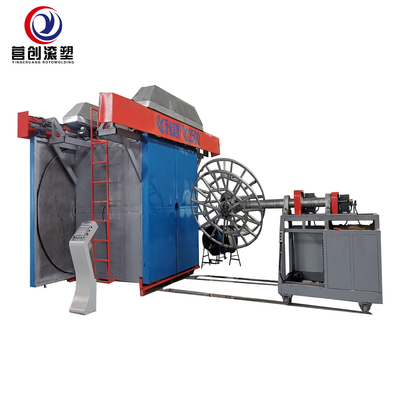 سپتیک تانک دستگاه دو محوری Rotomoulding / تجهیزات روتومدینگ 63KW