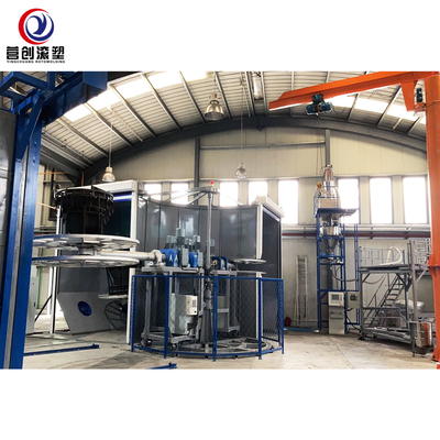 ماشین چرخش چند منظوره 0-50mm ضخامت قالب برای تولید جعبه های خنک