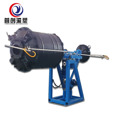 ماشین قالب گیری چرخش راک اند رول 1600 * 1600mm 65KW برای تولید مخازن آب