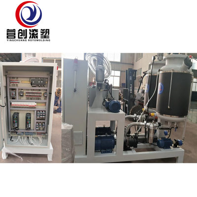 ماشین فوم سازی PLC Pu برای فوم Output 20-50kg/Min تراکم فوم 8-30kg/M3