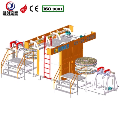 ماشین چرخش شاتل با سرعت بالا کنترل PLC الکتریکی