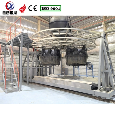 کارخانه تولیدی شاتل ماشین چرخش چرخ دار حالت عملکرد خودکار سیستم کنترل PLC