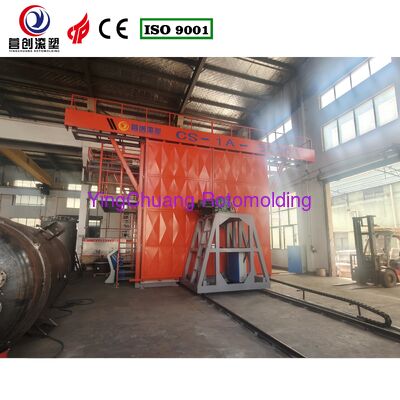 Manufacturing Plant Shuttle Rotomolding Machine Featuring Burner Capacity 700000 Kcar and Cooling Time Max 30min Ideal for Industrial
