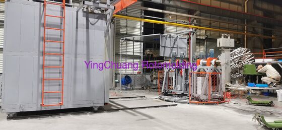 ماشین قالب گیری چرخشی چرخ فلک