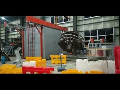 25000L دو بازو شاتل ماشین چرخش چرخش برای شکل دادن پلاستیک