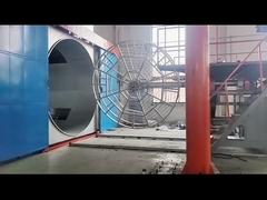 ماشین قالب گیری روتاری قوی با اجزای با کیفیت برای تولید جعبه سرد کننده