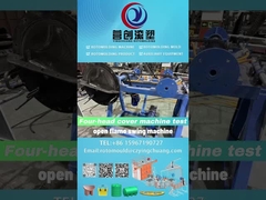 Yingchuang سفارشی چهار سر پوشش ماشین آلات راک اند رول Rotomoulding برای کسب و کار خود را