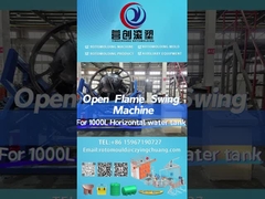 Yingchuang Roto Rock And Roll Rotomoulding Machines برای برج آب افقی 1000L