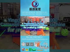 سیستم عملیات خودکار دستگاه قالب‌گیری چرخشی دو محوره چرخ و فلک برای پیکل‌بال