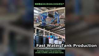 ویترین ماشین قالب گیری چرخشی چرخشی شعله باز CF-5000: قابلیت های تولید برای 50 دستگاه