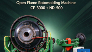 ست روتومولدینگ شعله باز Yingchuang CF-3000 & ND-500 | ماشین آلات همسان برای مخزن و درب کامل آب